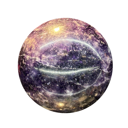 Lepidolite Sphere