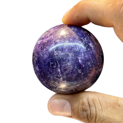 Lepidolite Sphere