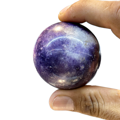 Lepidolite Sphere