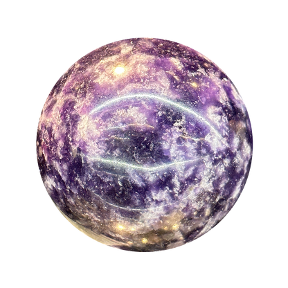 Lepidolite Sphere