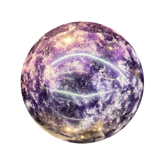 Lepidolite Sphere