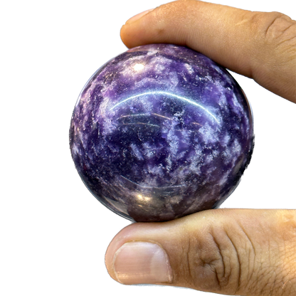 Lepidolite Sphere