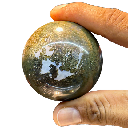 Moss Agate Sphere