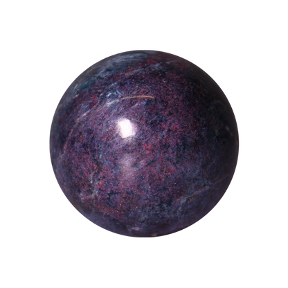 Ruby in Kyanite Sphere