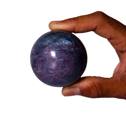 Ruby in Kyanite Sphere