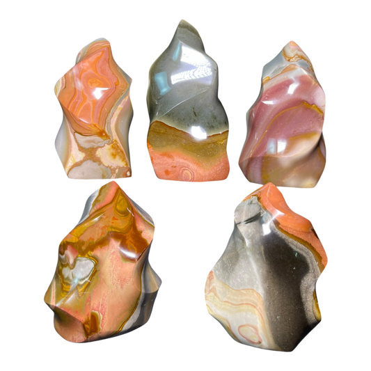 Polychrome Jasper flame