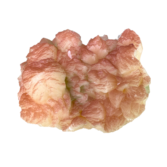 Stilbite with Light Green Apophyllite & Celadonite