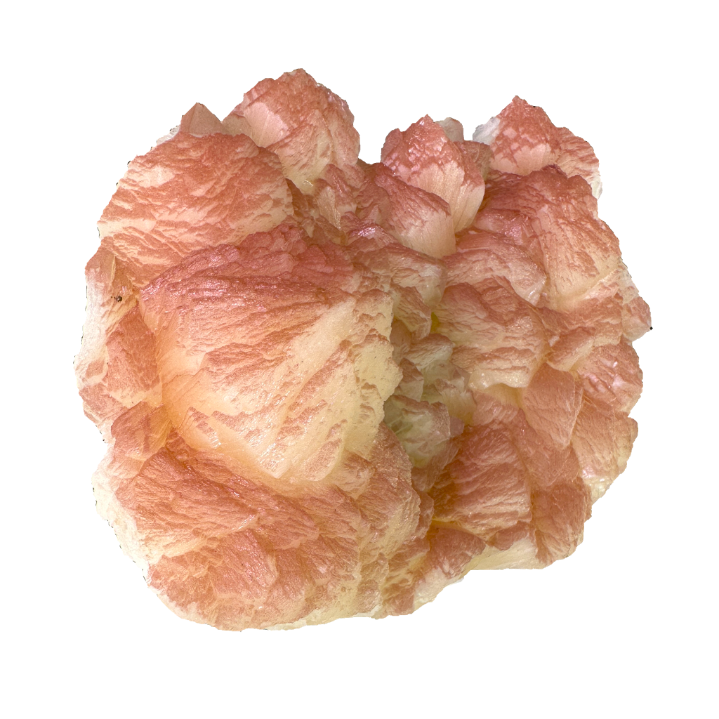 Stilbite with Light Green Apophyllite & Celadonite