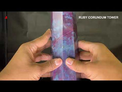 Ruby Fuchsite  Tower