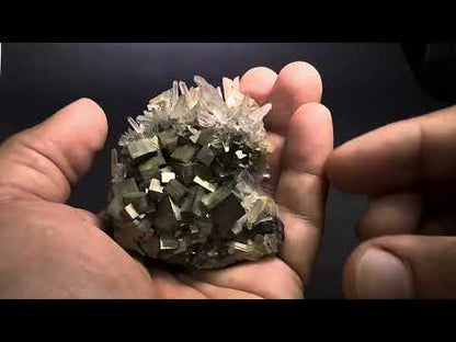 Quartz in Pyrite