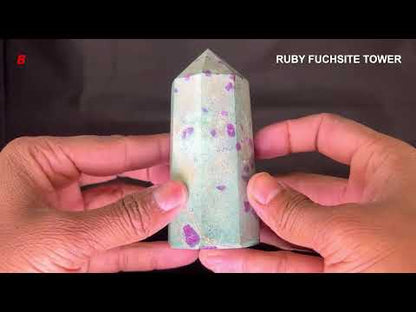 Ruby Fuchsite  Tower