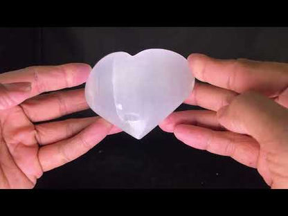 Selenite Heart