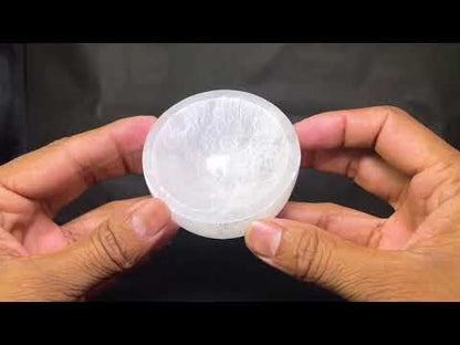 Selenite  White Bowl